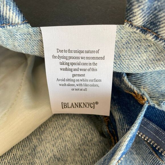 BLANKNYC RODEO DRIVE DENIM SKIRT Size 26 - Picture 9 of 10